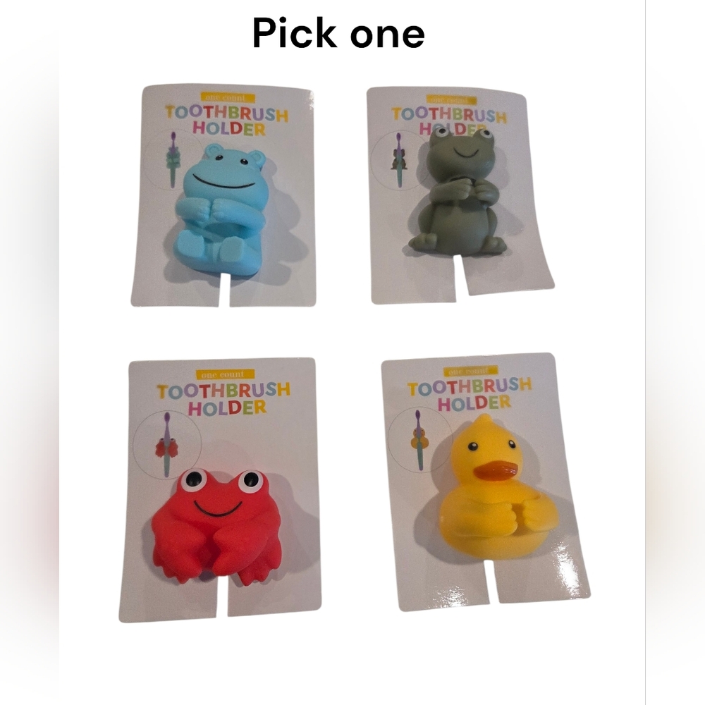 Pick 1 Colorful Animal Bathroom Set Nwt
